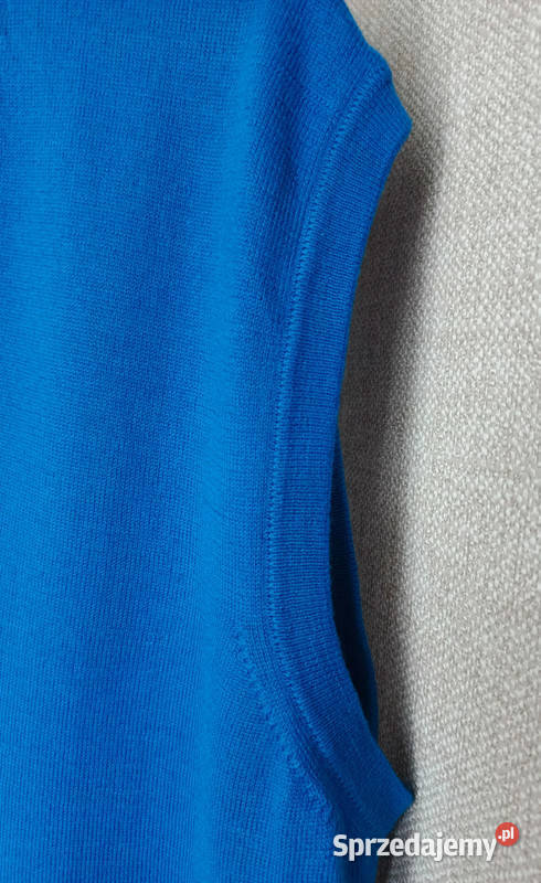 Bezrękawnik męski z dekoltem w serek łódzkie Łódź