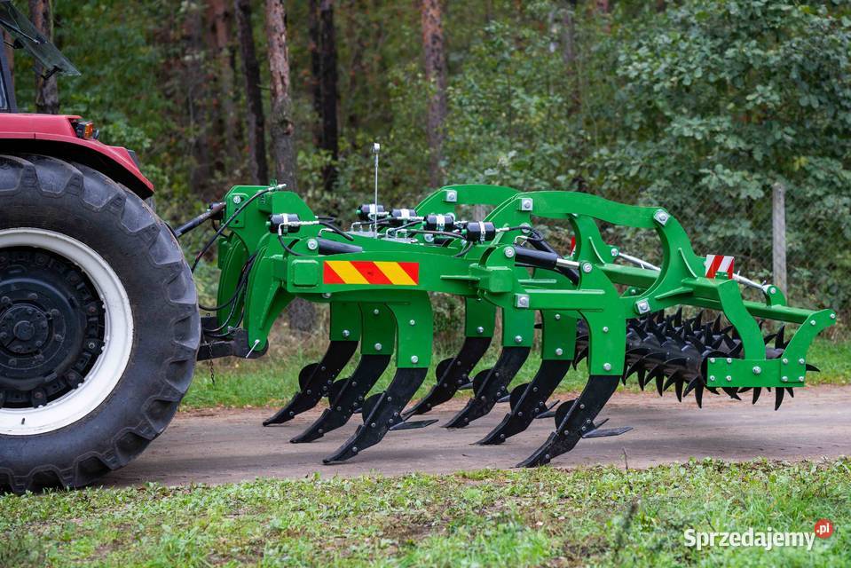 Głębosz bezorkowy hydrauliczny pług dłutowy