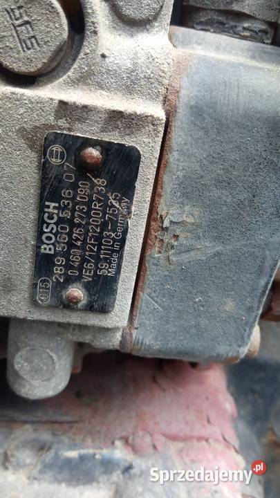 Pompa wtryskowa MAN D0826 BOSCH 0460426273 Rzędowice
