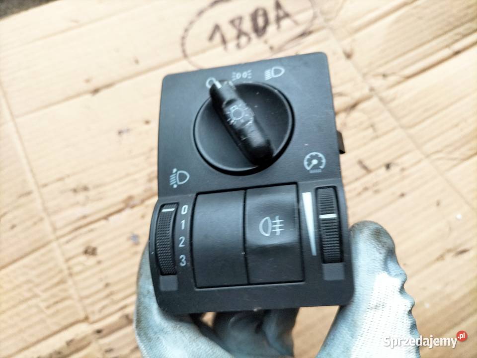 OPEL CORSA C 9116612 WŁĄCZNIK WYŁĄCZNIK ŚWIATEŁ Kamień-Kolonia