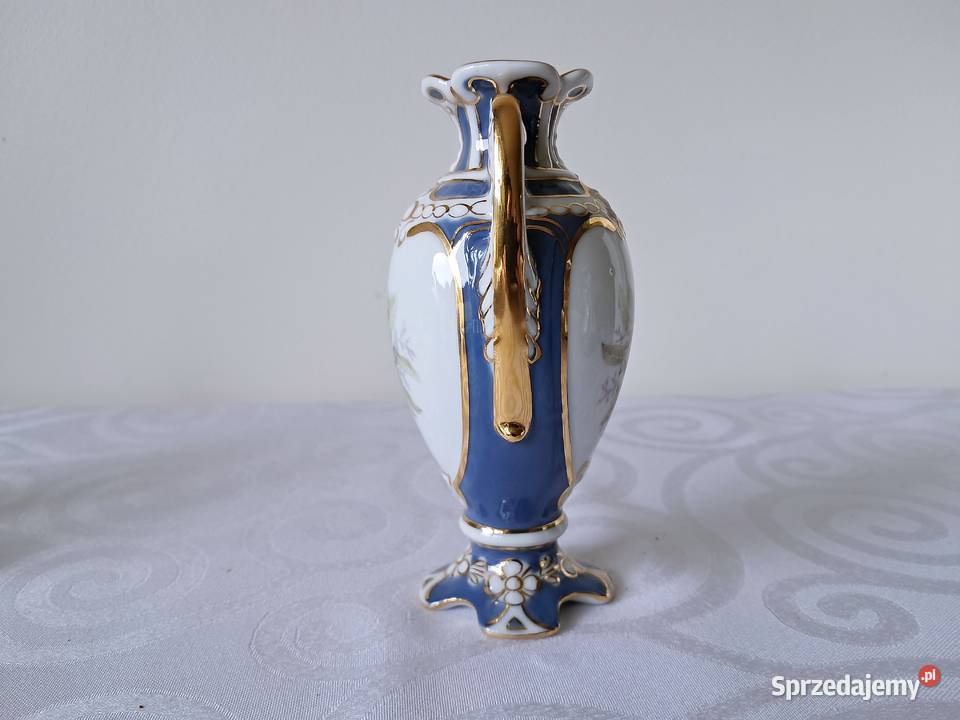Porcelanowy wazonikamfora Royal dux Bohemia lubuskie Strzelce Krajeńskie