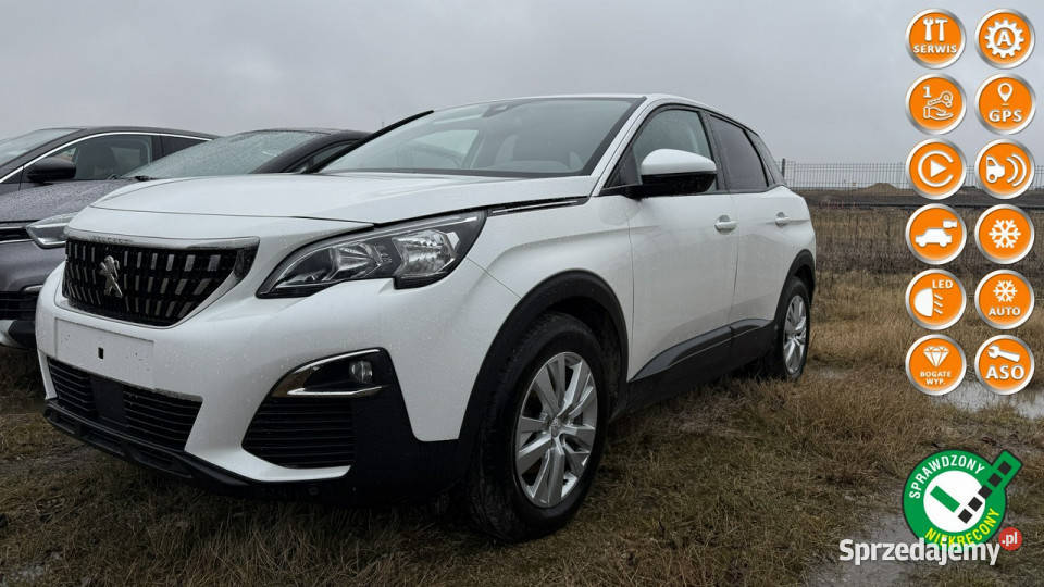 Peugeot 3008 1.5 blu hdi 131KM Automat Navi kamera ledy bezwypadkowy zamia…