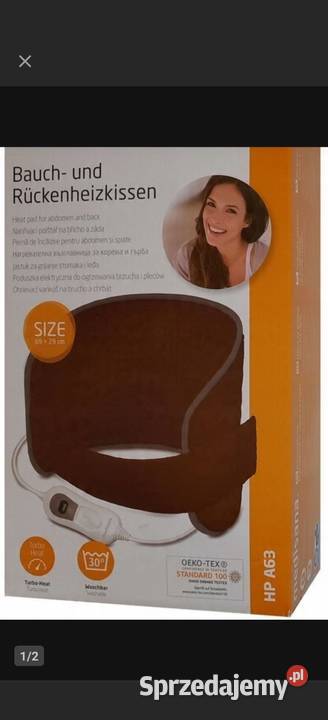 PODUSZKA ELEKTRYCZNA DO OGRZEWANIA BRZUCHA PLECÓW