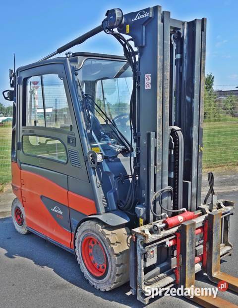 5 Ton Linde wózek widłowy elektryczny z Gdynia