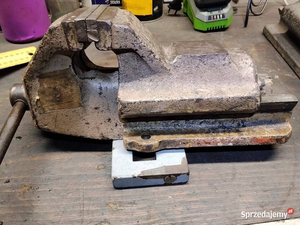 Imadło ślusarskie solidne PRL z metką Zabrze