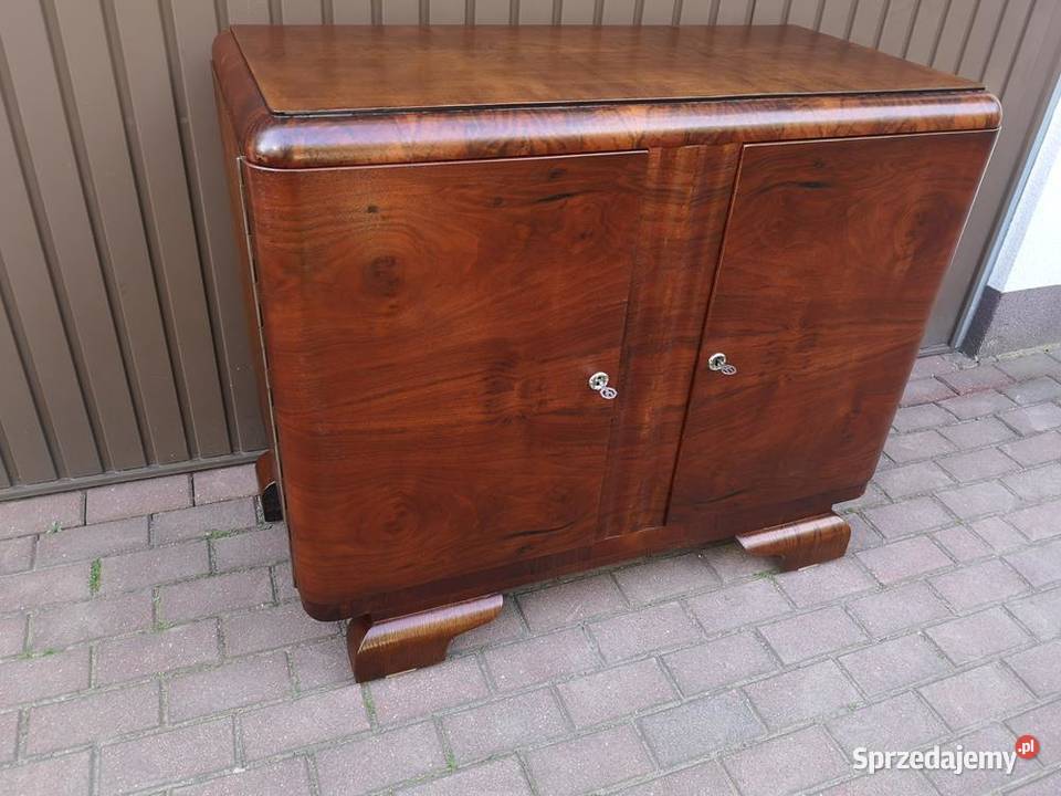 Komoda Pomocnik ARTDECO OrzechDąb Zgrabna Stara Swarzędz