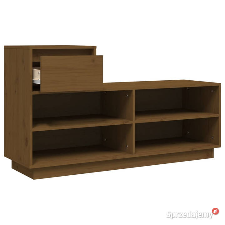 Szafka na buty miodowy brąz 110x34x61 lite Warszawa sprzedam