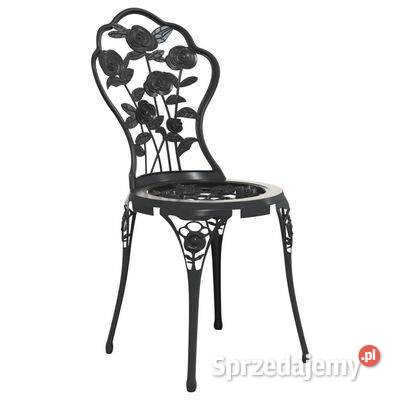 vidaXL Krzesła bistro 2 odlewane aluminium Warszawa