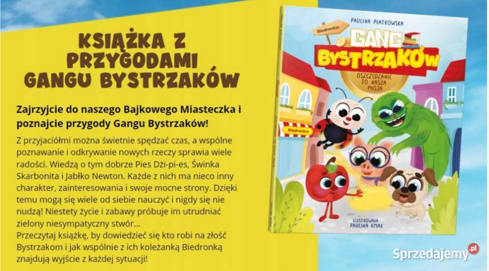 Gang Bystrzaków BIERDRONKA Oszczędzanie to nasza Szczecin sprzedam
