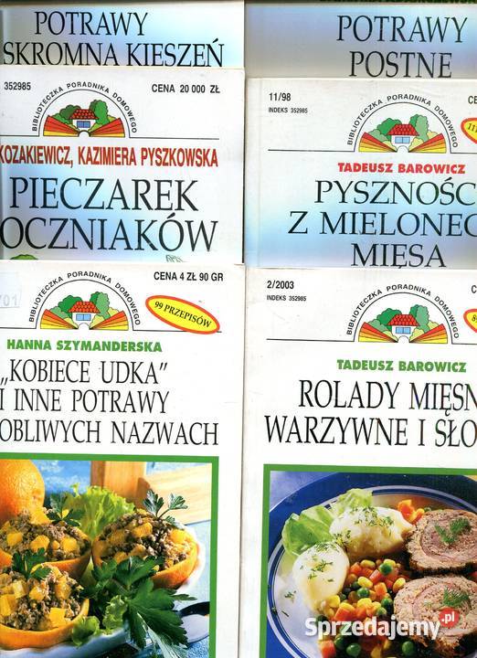 Biblioteczka Poradnika Domowego 6 książek Pozostałe