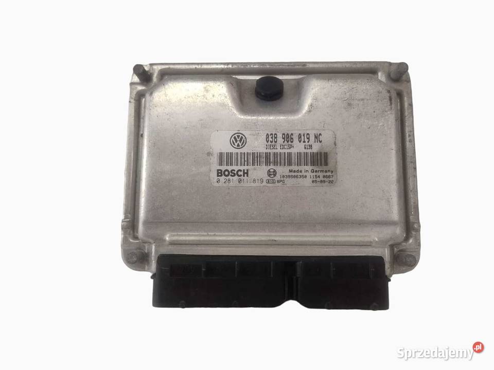 KOMPUTER SILNIKA VW POLO 19 TDI 038906019NC Komputery