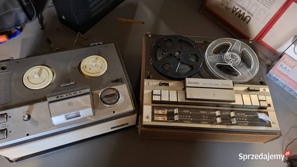 Magnetofony szpulowe SABA HiFi 564 Stereo Unitra Namysłów