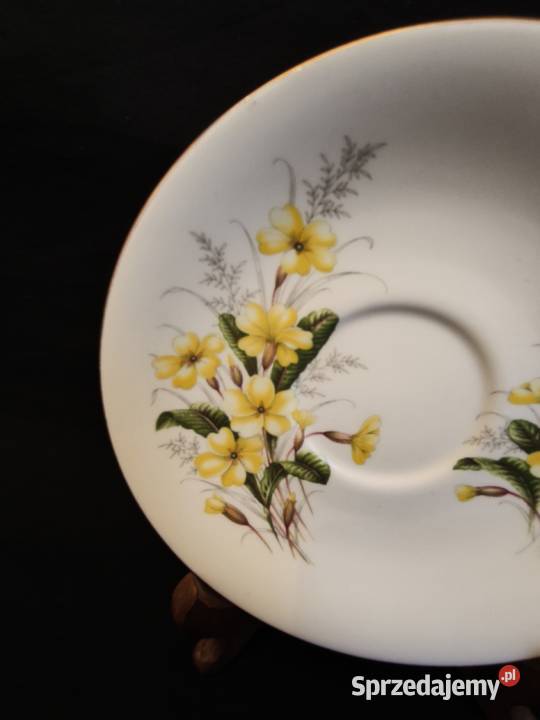 Zestaw kawowy Royal Albert Primrose Porcelana i szkło Chełm