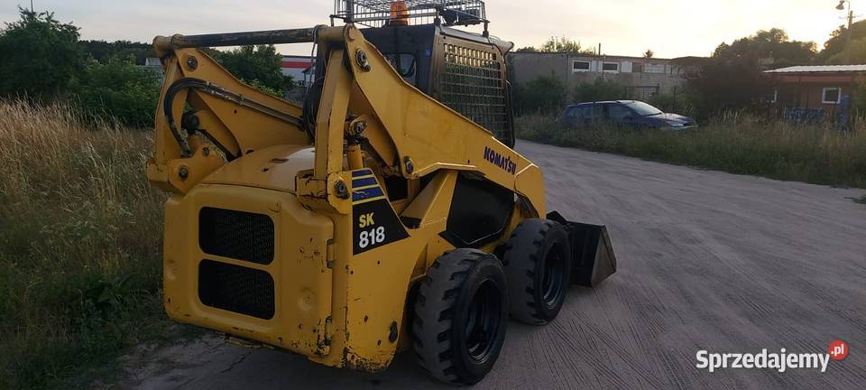 Komatsu sk 818 bob cat 6000h zachodniopomorskie Szczecin sprzedam