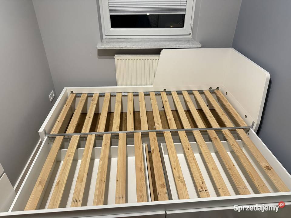 Łóżko młodzieżowe rozsuwane Ikea mazowieckie Nowa Iwiczna sprzedam