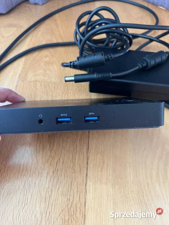 Stacja dokująca Dell K17A zasilacz 180W komplet stacje dokujące mazowieckie Warszawa