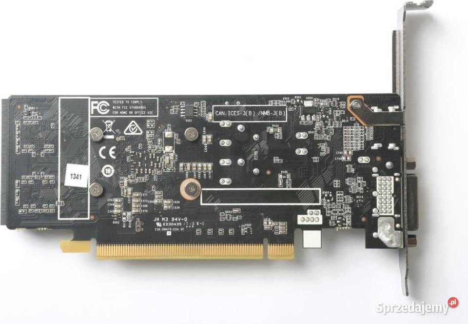 Karta graficzna GT 1030 Zotac 2gb GDDR 5 Podzespoły bazowe Piła