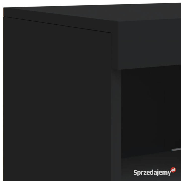 Szafki z oświetleniem LED 3 czarne WM3209108