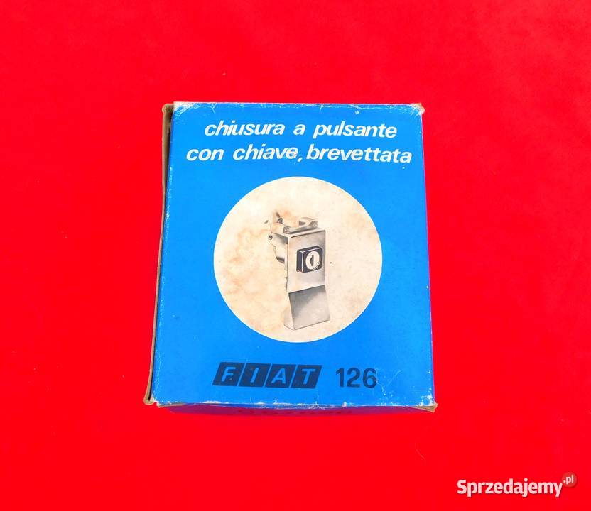 Nowy zamek bambino chrom Fiat 126p 126 PIERWSZA małopolskie Tarnów