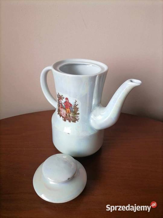 Dzbanek porcelanowy zakochana para Wawel PRL dolnośląskie Wałbrzych