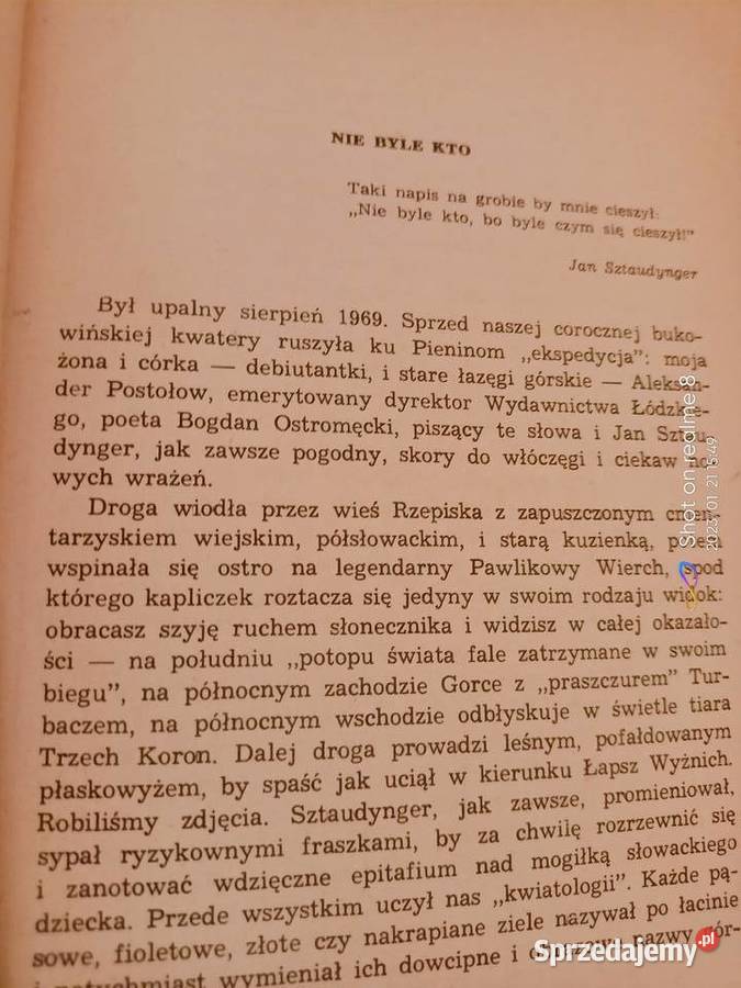 Chwalipięta rozmowy z tatą Sztaudynger książki Warszawa sprzedam