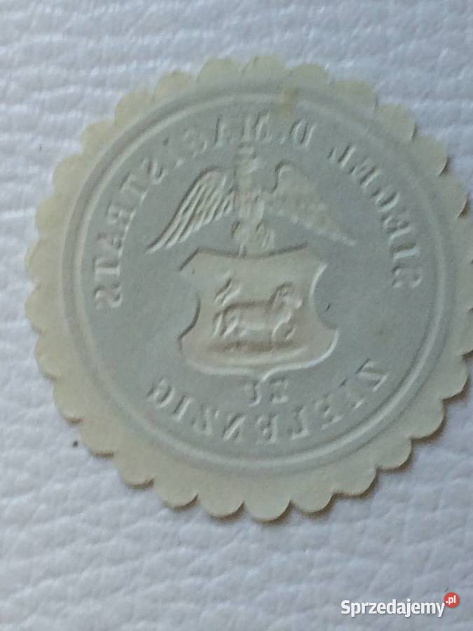 1244 SULĘCIN Niemieckie Zalepki zachodniopomorskie Szczecin