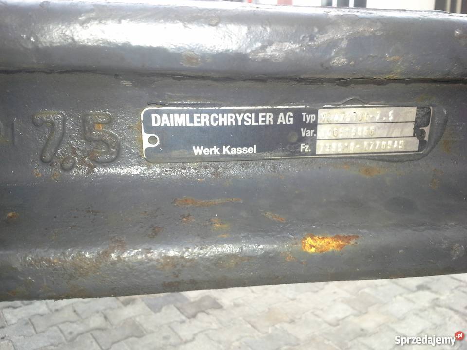 Belka Mercedes Actros OŚ przednia zwrotnic ośka Częstochowa