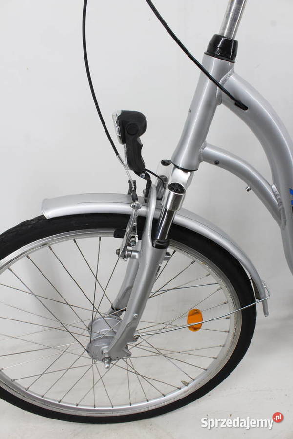 Amortyzowany rower damski ALUBIKE 7 biegów Koła Milicz