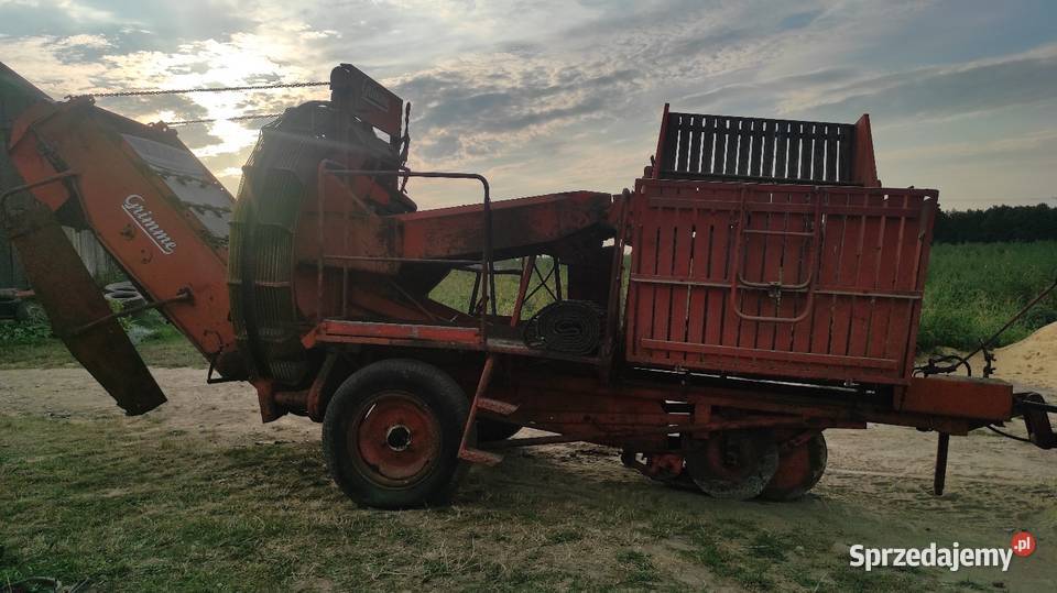 Kombajn ziemniaczany grimme Europa standard uszkodzony Do ziemniaków i warzyw