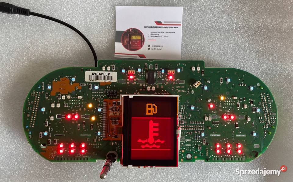 Licznik Audi a3 a4 a6 TT Jaeger FIS naprawa Warszawa