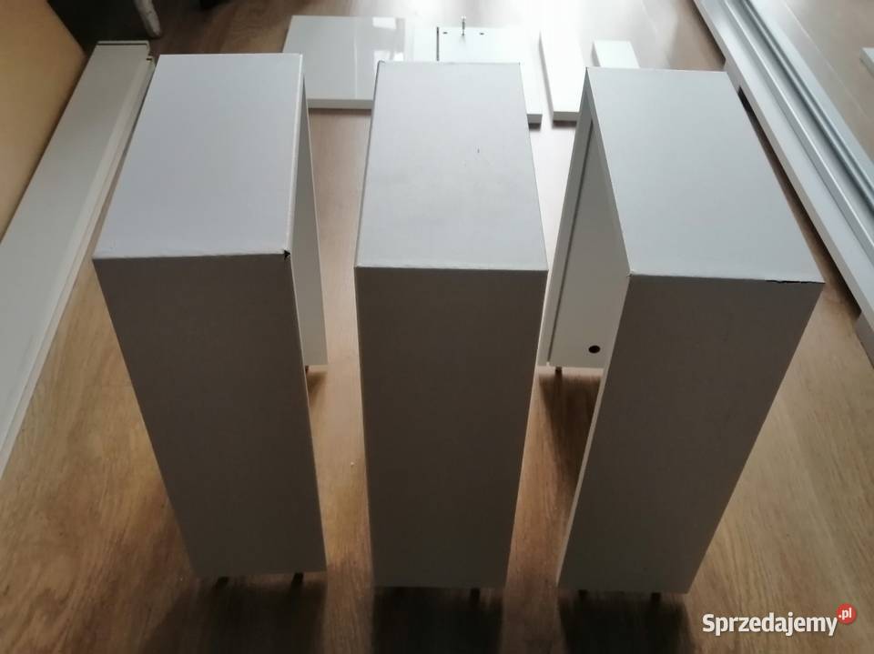 Szeroka komoda biała połysk mazowieckie Warszawa