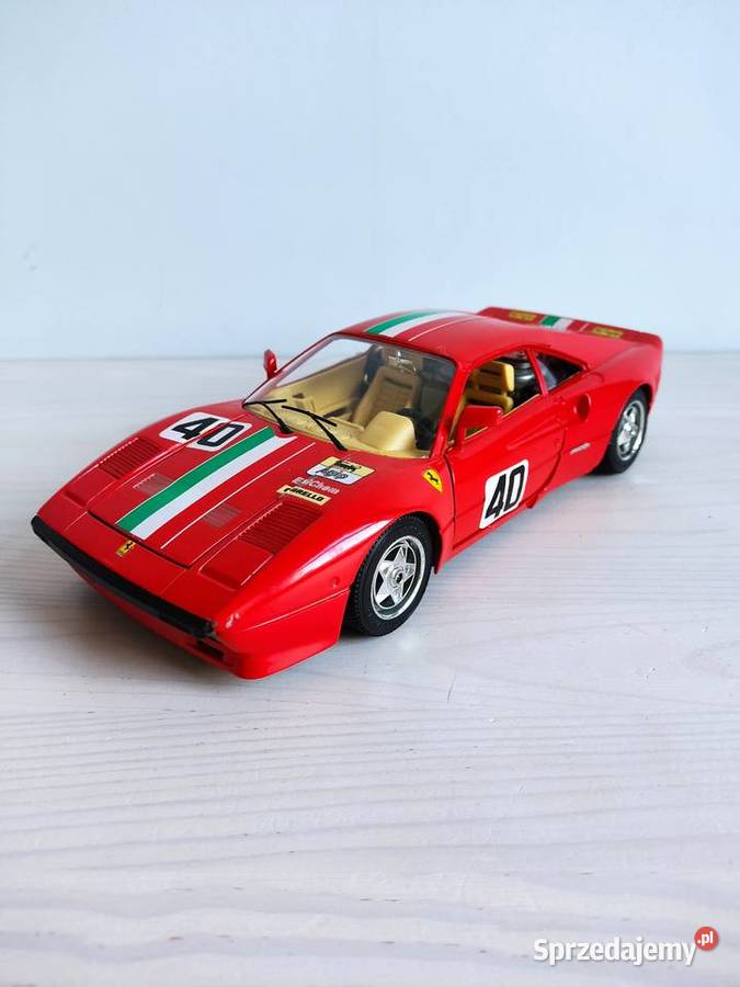 Model samochodu 118 Ferrari GTO 1984 Burago Głuchołazy sprzedam