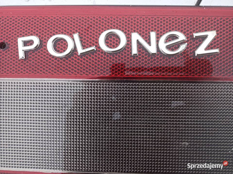 blenda napis fso polonez plus odblask cargo atu