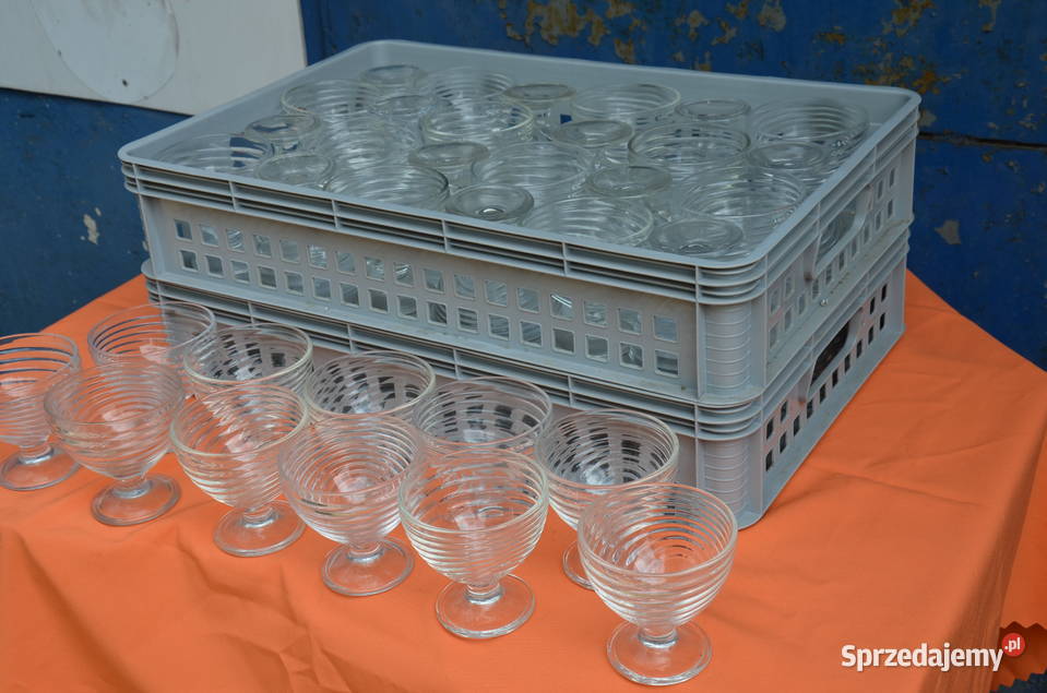 Pucharki do lodów deserówszklane 59 Ceramika i szkło Gliwice