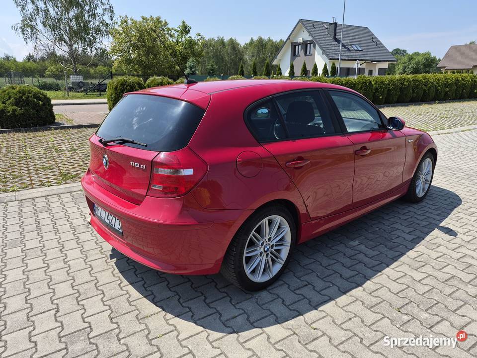 Bmw 118d E87 5 Drzwi ładny stan nieuszkodzony Seria 1 BMW Gniewczyna Łańcucka