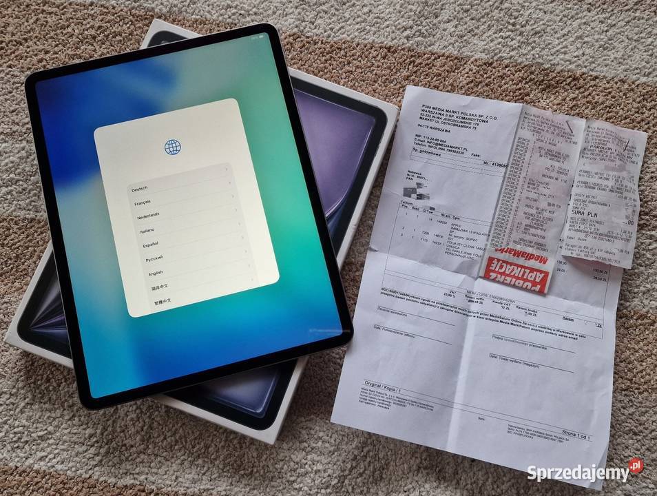 Apple iPad Air 13 M2 6 GEN WiFi 128 GB Gwarancja Otwock