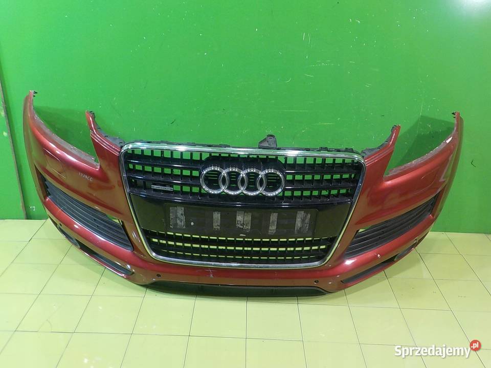 AUDI Q7 4L SLINE 30 TDI AUT 5D zderzak przod osobowe Motoryzacja Suków
