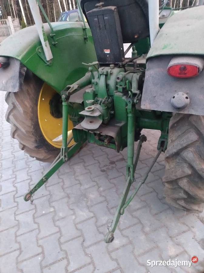 John Deere lanz 300 z papierem części John Deere