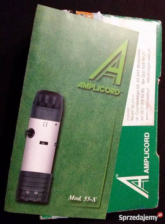 Krtań elektroniczna AMPLICORD 55X Laryngofon Łódź