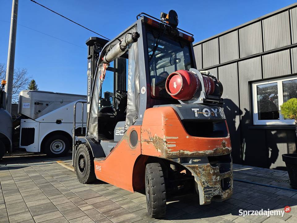 Toyota TONERO20 028FGF20 2T GAZ Wózek widłowy 2T Ropczyce