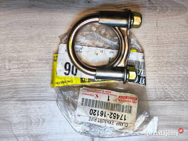 Obejma rury tłumika Toyota Corolla Yaris Bydgoszcz