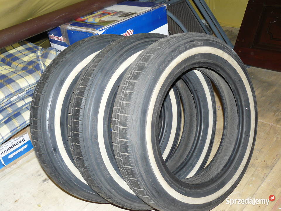 opony z białym paskiem do citroena 2cv Libiąż