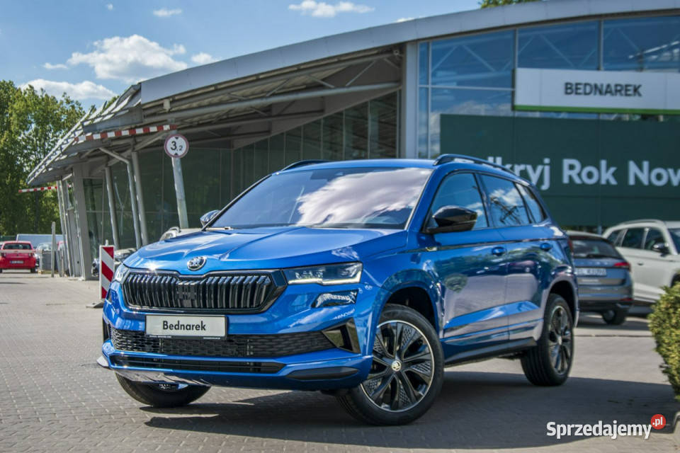 koda Karoq Sportline 15 TSI 150 DSG Dostępny elektrochrom. lusterko wst. Łódź