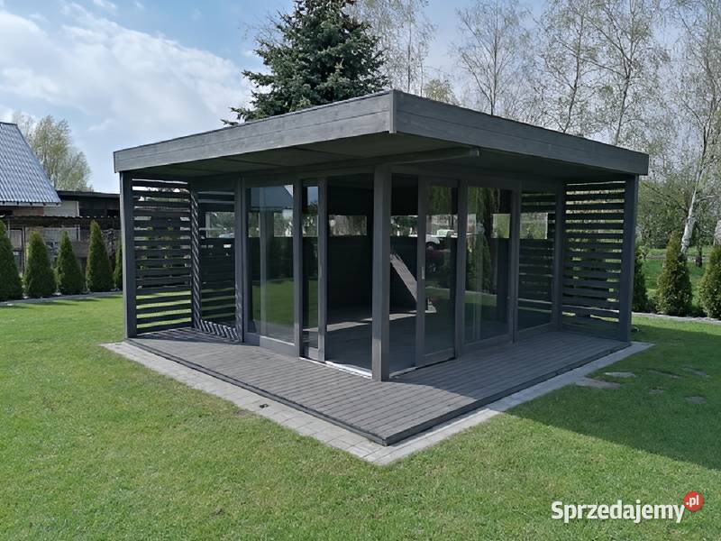 ALTANA 29 SZKLANA ALTANKA OGRODOWA DOMEK Parzymiechy sprzedam