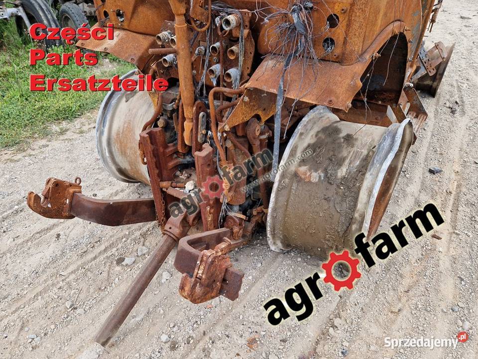 Fendt 211 Vario części skrzynia biegów zwolnica Części i osprzęt rolniczy