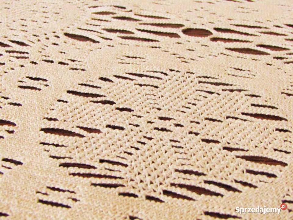 Koronka bawełniana w dwóch kolorach wielkopolskie Poznań sprzedam