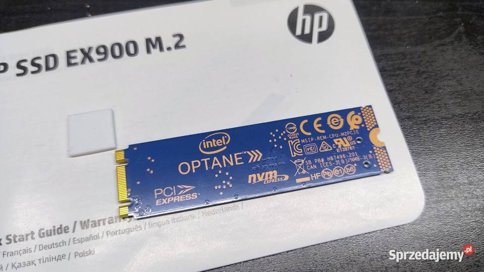 Dysk pamięć HP ssd ex900 m2 16gb