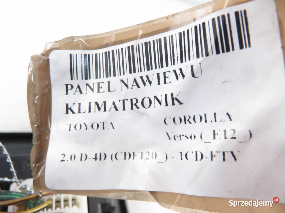 KLIMATRONIK TOYOTA COROLLA Verso E12 5593013030