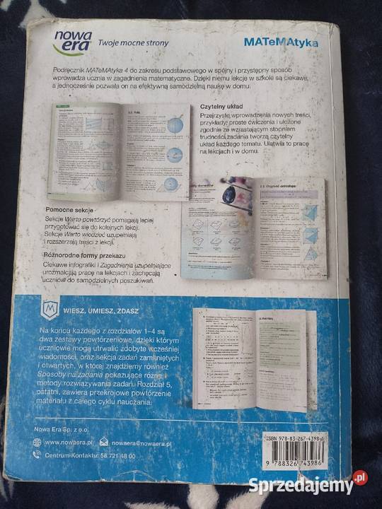 podręcznik MATeMAtyka Chełm sprzedam
