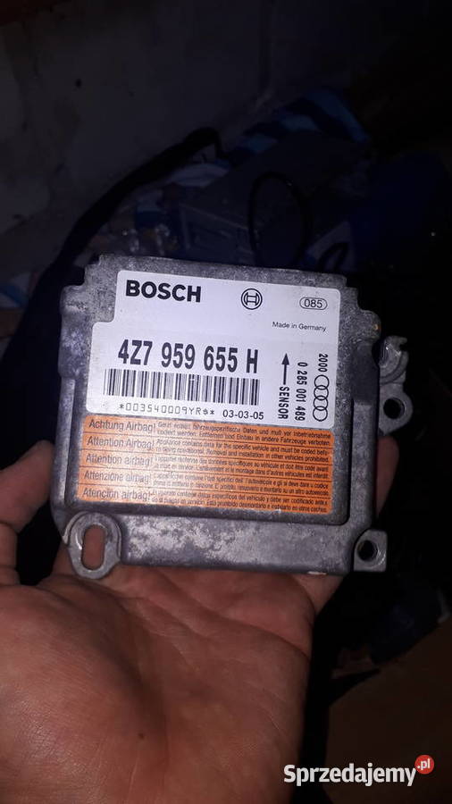 Moduł sensor 4z7 959 655 h airbag audi a6 c5 mazowieckie Garwolin